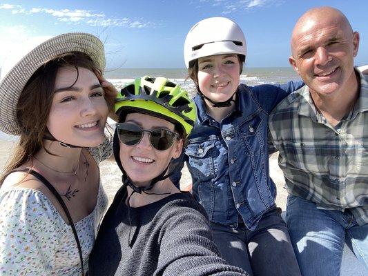 eBikes are the way to go along the Seawall!