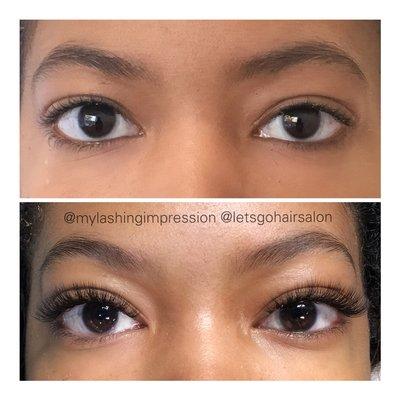 3D volume lashes