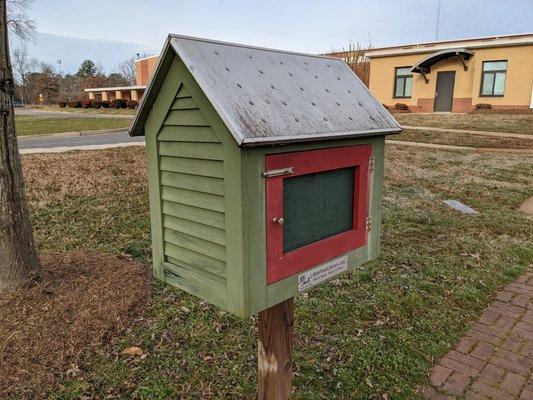 Little Free Library, Sullivan Middle School, Rock Hill