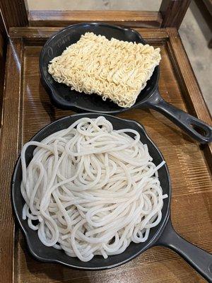 Noodles for hot pot