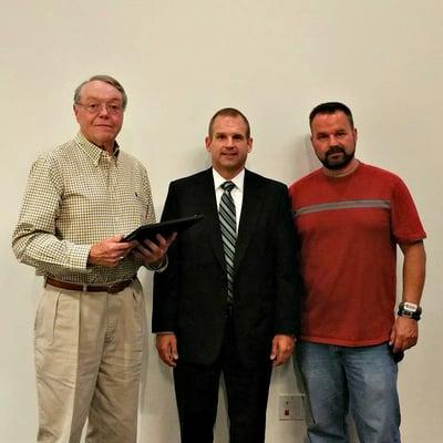 Donnelly's Plumbing Heating and Cooling was the Lansdale Business of the Month recipient in September, 2015.