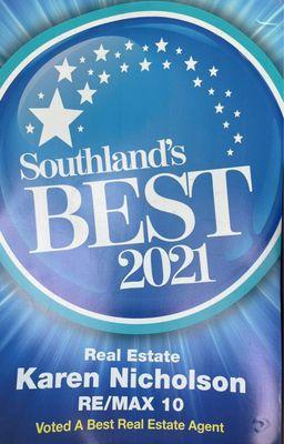 Voted A Best Real Estate Agent 2021