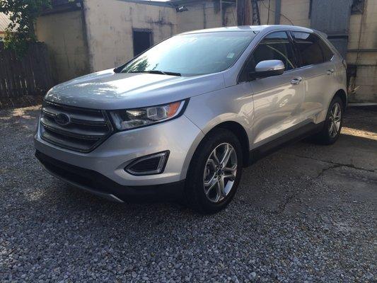 2015 Ford Edge titanium with 21k miles, still under factory warranty