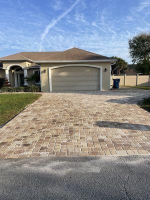 Sand dune driveway