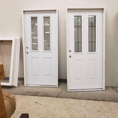 Save 10% on all new exterior doors now until Feb. 28, 2019. Visit us to view additional inventory.