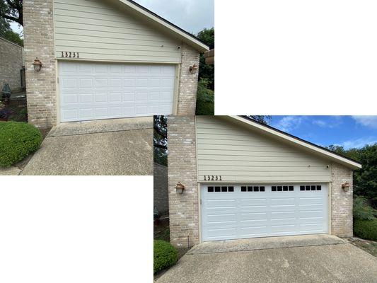 Overhead door replacement