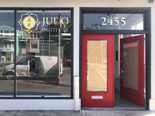 New Taraval Street dojo. Opening Monday, April 25th