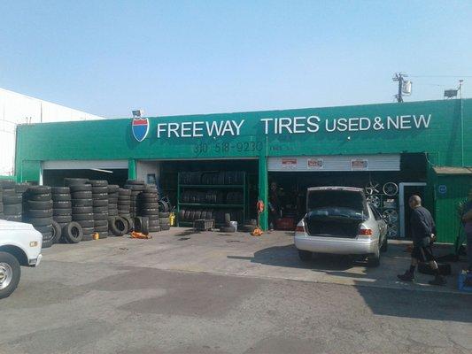 This is their 2nd location. The other Tire shop is in Carson. 21216 S Alameda St in Carson