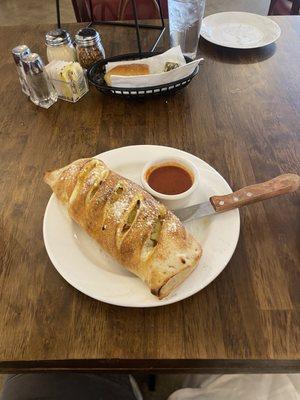 Philly Cheesesteak Stromboli