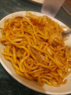 Shrimp lo mein