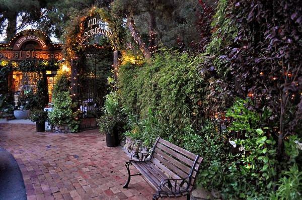 Entrance shared with Inn of the Seventh Ray