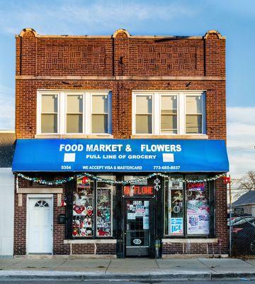 Food Market & Flowers