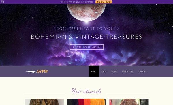 Online Store for Vintage Collectibles