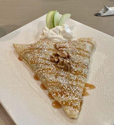 Granny Smith Apple crêpe