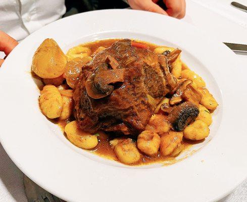 shortribs over gnocchi