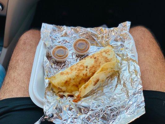 Regular Shrimp Quesadilla