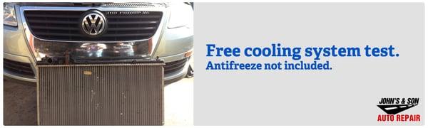 Free Auto Cooling System Check