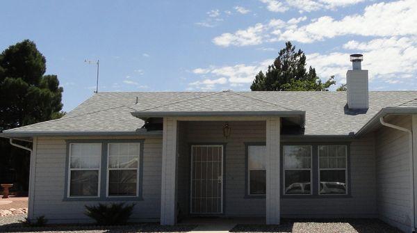 Shingle roof