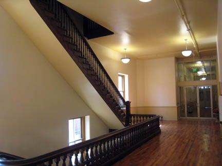 Original grand staircase. They don't make them like this anymore.