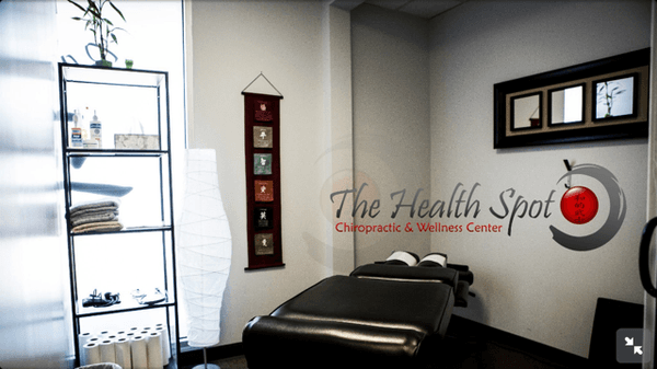 Chiropractic treatment rooms