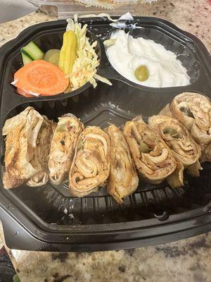 Double Chicken Shawarma Combo