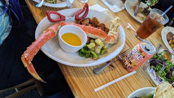 Crab leg dinner!