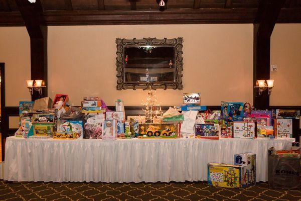 Annual Holiday Party , donations for Ronald McDonald House