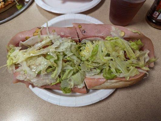 "Small" Italian sub