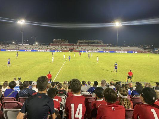 USA vs Japan game