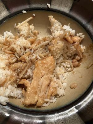 House Special Chicken and Steamed Rice