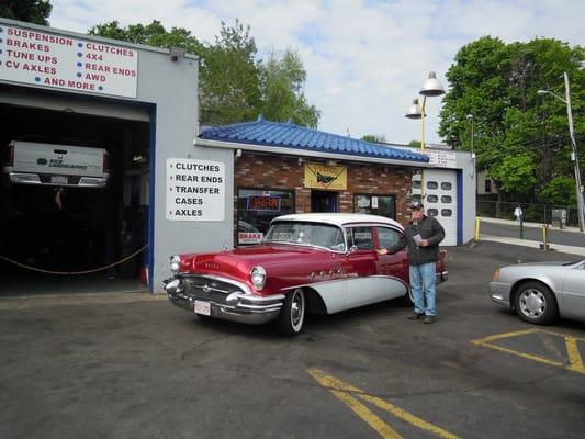 1956  Antique Buick with a freshly rebuilt transmission