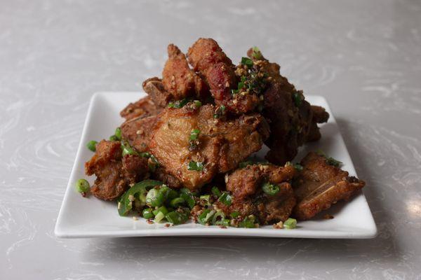 Pork Chops with Spicy Salt