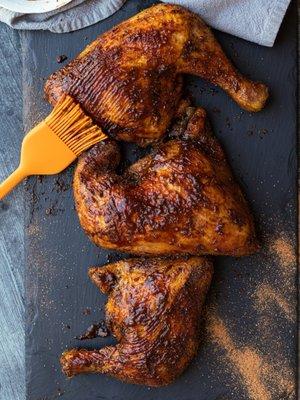 Smoked Chicken Quarters