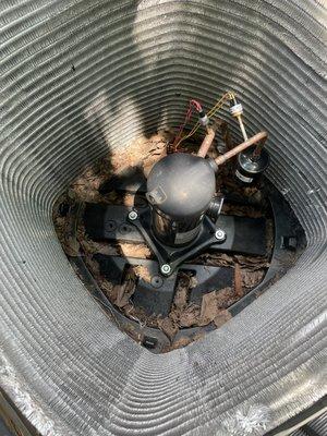 Maintenance Dirty Condenser