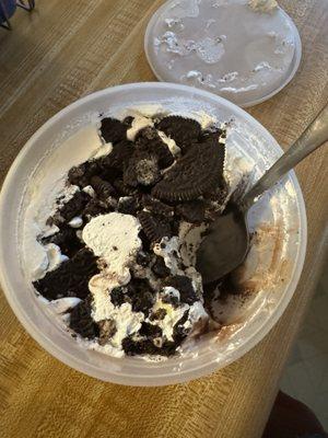 Oreo pudding