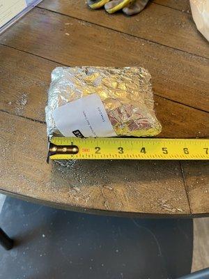 4.5" burrito