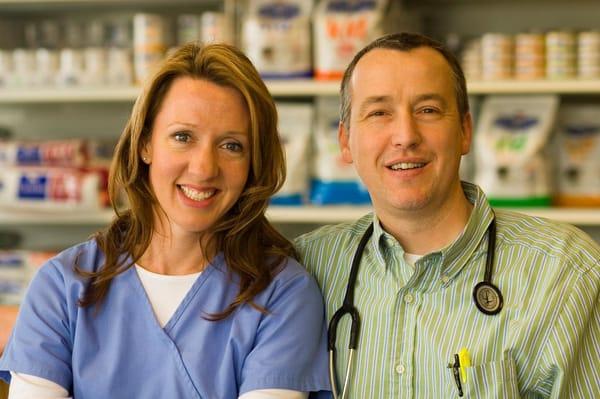 Stacey and Dr. Gary Stamps opened their animal hospital in 2008 - as the country went into recession. "We are here for you" is our mission.