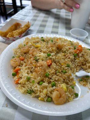 Shrimp fried rice