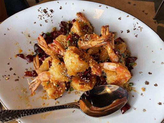 Crispy Spicy Prawns