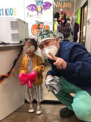 First dental visit ever! They did an amazing job making her feel at ease!