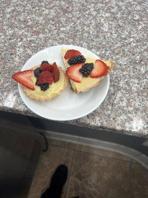 Chesse  cake y tarta