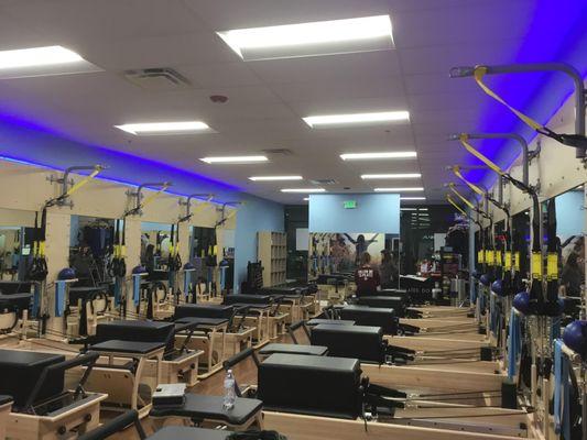 Commercial gym build outs large or small.  Rize Construction has built out tons of gyms including the Club Pilates in this pi...