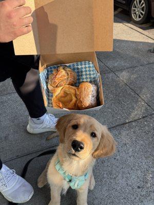 Thank you, Michael for our delicious baked goods!