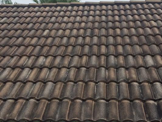 Tiled Roof Before