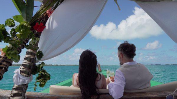 Destination wedding in Bora Bora