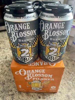 Favorite beer by Orange Blossom Brewing!