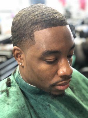 Taper fade weekend ready come check us out. Cut by              Don T.