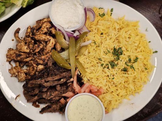 Chicken & Beef Shawarma