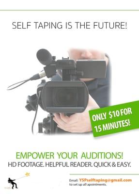 We offer Self-Taping!