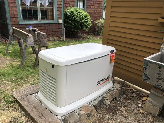 Another backup generator completed in York Maine!